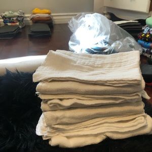 Gerber cloth diapers with different types of pins